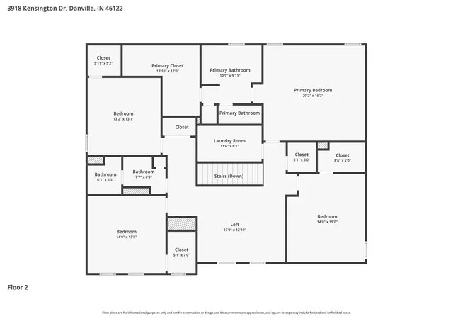 Homes for sale in Danville, IN | 3918 Kensington Dr, Danville, IN 46122 | MLS# 22111321