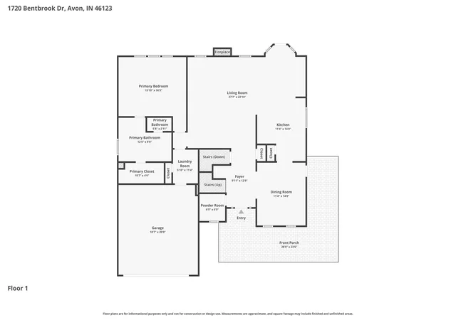 5th image of 1720 Bentbrook Dr, Avon, IN 46123 | MLS# 22111733