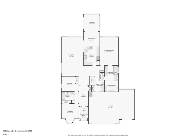 Homes for sale in Brownsburg, IN | 760 Pigeon Dr, Brownsburg, IN 46112 | MLS# 22112051