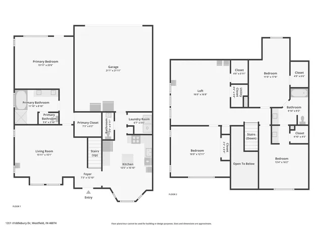 56th image of 1351 Middlebury Dr, Westfield, IN 46074 | MLS# 22112183