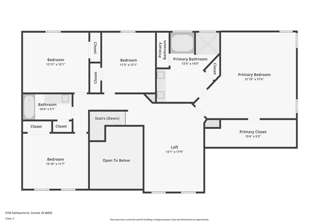59th image of 5729 Fairbourne Ct, Carmel, IN 46033 | MLS# 22113336