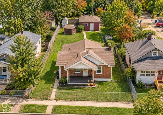 Photo 1 of Single family home for sale at 851 S Pershing Ave, Indianapolis, IN 46221 | MLS# 22113417 | Listing updated on 2026-10-02