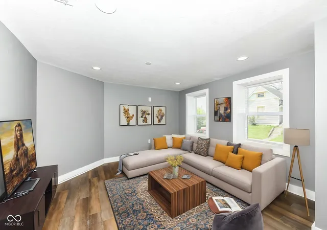 Photo 3 of Single family home for sale at 1653 S Delaware St, Indianapolis, IN 46225 | MLS# 22113486 | Listing updated on 2026-09-25