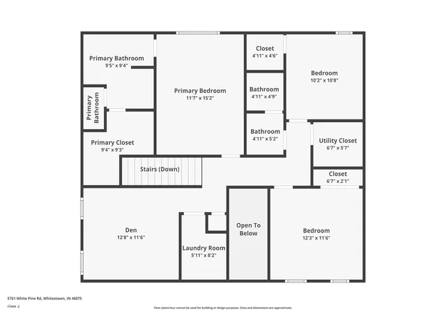 38th image of 5781 White Pine Rd, Whitestown, IN 46075 | MLS# 22113502