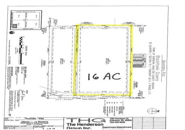 1st image of 0 (16 Acres) Jerkwater Rd, Sheridan, IN 46069 | MLS# 22113699