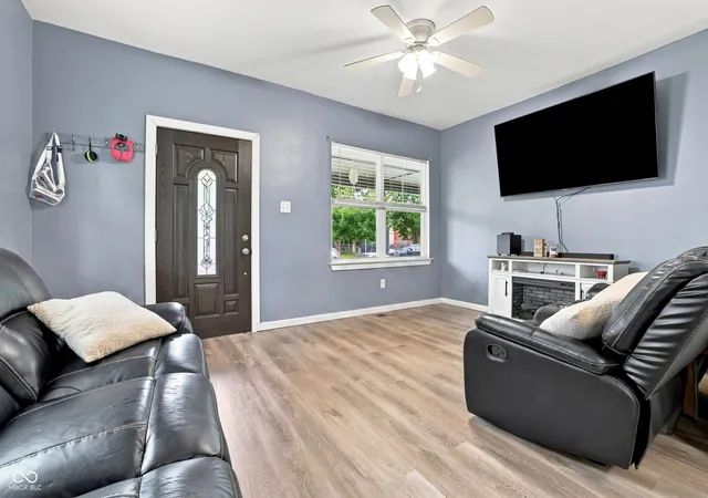 Photo 2 of Single family home for sale at 910 N Olney St, Indianapolis, IN 46201 | MLS# 22113771 | Listing updated on 2026-08-28