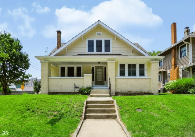 Photo 1 of Single family home for sale at 4202 N Capitol Ave, Indianapolis, IN 46208 | MLS# 22113911 | Listing updated on 2026-08-25