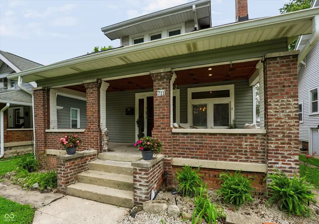 Photo 1 of Single family home for sale at 711 N Dequincy St, Indianapolis, IN 46201 | MLS# 22114428 | Listing updated on 2026-09-02