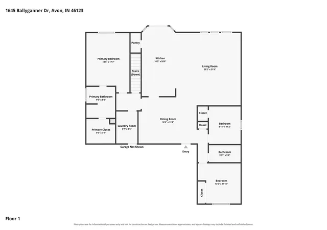 54th image of 1645 Ballyganner Dr, Avon, IN 46123 | MLS# 22114587