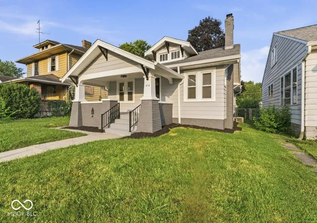 Photo 2 of Single family home for sale at 818 N Denny St, Indianapolis, IN 46201 | MLS# 22115216 | Listing updated on 2026-09-12