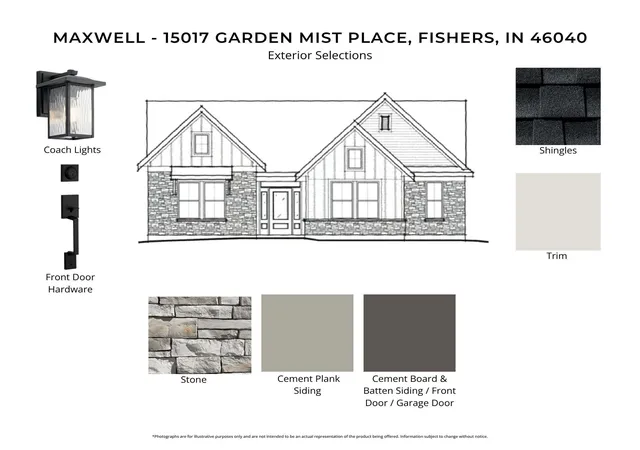 Photo 2 of Single family home for sale at 15017 Garden Mist Pl, Fishers, IN 46037 | MLS# 22115846 | Listing updated on 2026-09-25