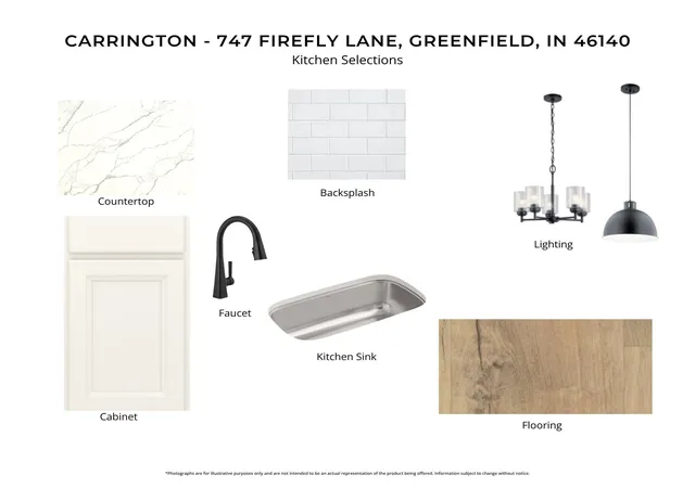 Photo 3 of Single family home for sale at 747 Firefly Ln, Greenfield, IN 46140 | MLS# 22116075 | Listing updated on 2026-10-07