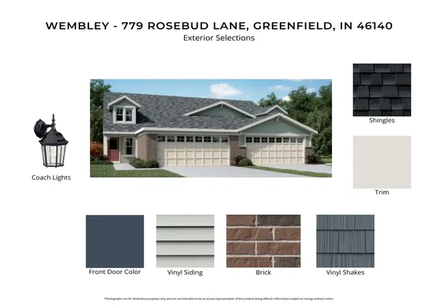 Photo 2 of Condo for sale at 779 Rosebud Ln #A, Greenfield, IN 46140 | MLS# 22116123 | Listing updated on 2026-10-07