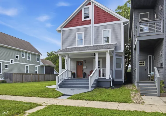 Photo 2 of Single family home for sale at 2460 Broadway St, Indianapolis, IN 46205 | MLS# 22116240 | Listing updated on 2026-10-01