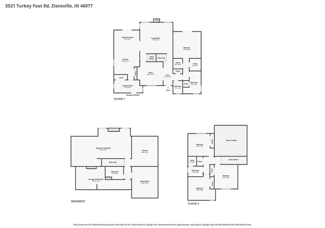 63rd image of 5521 Turkey Foot Rd, Zionsville, IN 46077 | MLS# 22116880
