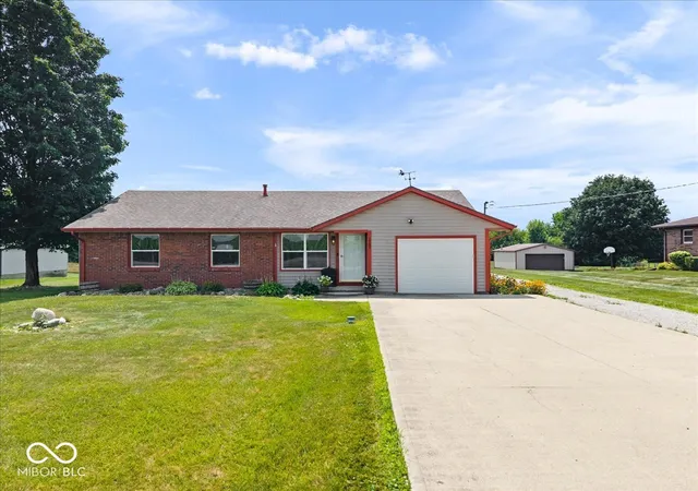 Photo 1 of Single family home for sale at 1187 E New Rd, Greenfield, IN 46140 | MLS# 22117731 | Listing updated on 2026-08-05