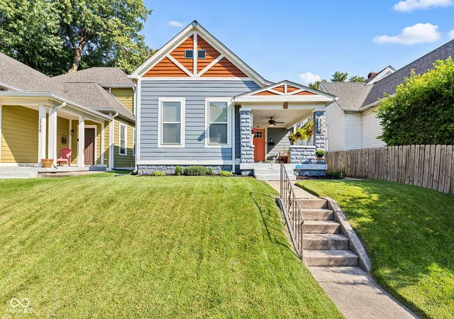Photo 2 of Single family home for sale at 338 Sanders St, Indianapolis, IN 46225 | MLS# 22117813 | Listing updated on 2026-09-04