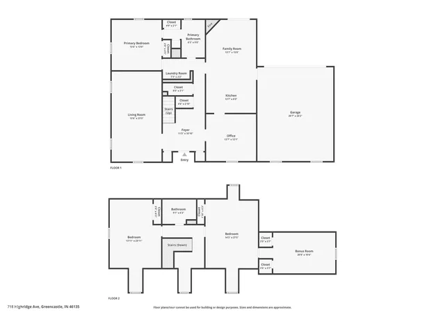 51st image of 718 Highridge Ave, Greencastle, IN 46135 | MLS# 22118164