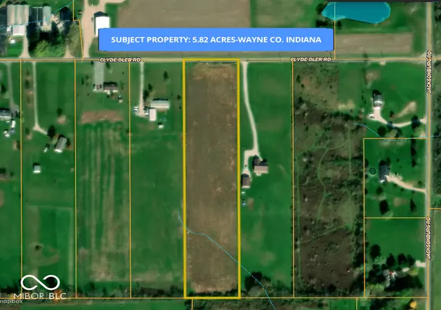 Photo 3 of Land for sale at 12478 Clyde Oler Dr, Hagerstown, IN 47346 | MLS# 22118404 | Listing updated on 2026-09-03