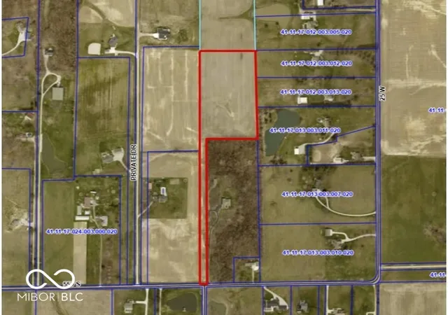 Photo 3 of Land for sale at 0 W 550 South, Trafalgar, IN 46181 | MLS# 22118740 | Listing updated on 2026-08-07