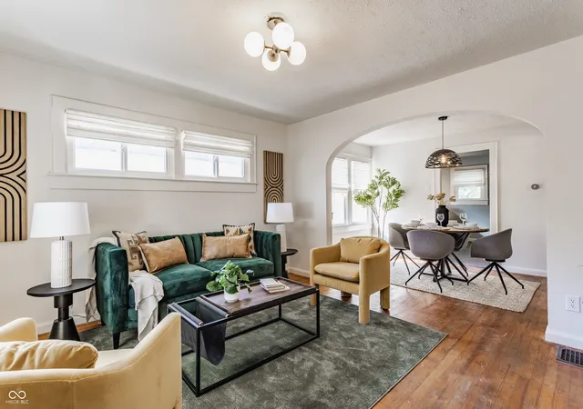 Photo 3 of Single family home for sale at 1402 N Grant Ave, Indianapolis, IN 46201 | MLS# 22119550 | Listing updated on 2026-10-07