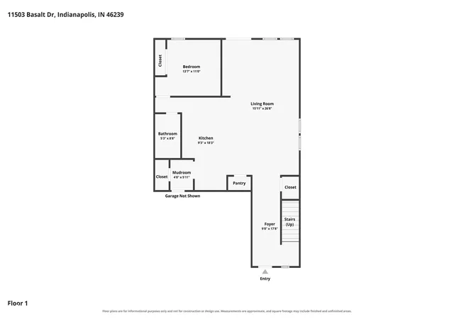 Photo 2 of Single family home for sale at 11503 Basalt Dr, Indianapolis, IN 46235 | MLS# 22119582 | Listing updated on 2026-08-28