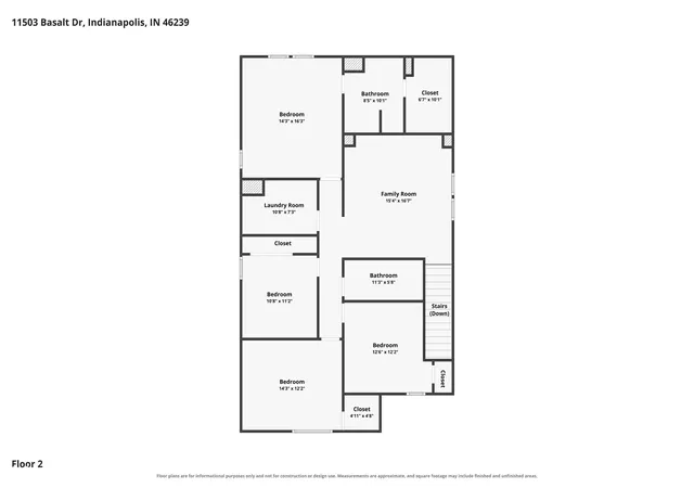 Photo 3 of Single family home for sale at 11503 Basalt Dr, Indianapolis, IN 46235 | MLS# 22119582 | Listing updated on 2026-08-28