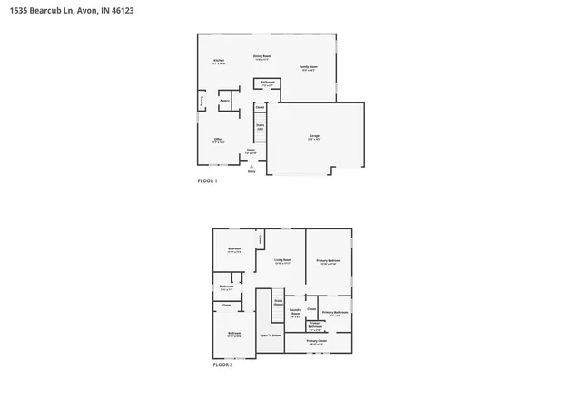 40th image of 1535 Bearcub Ln, Avon, IN 46123 | MLS# 22119609