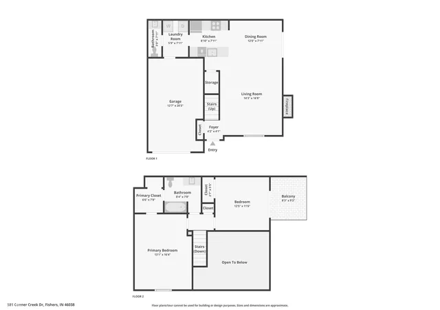 41st image of 581 Conner Creek Dr, Fishers, IN 46038 | MLS# 22119905