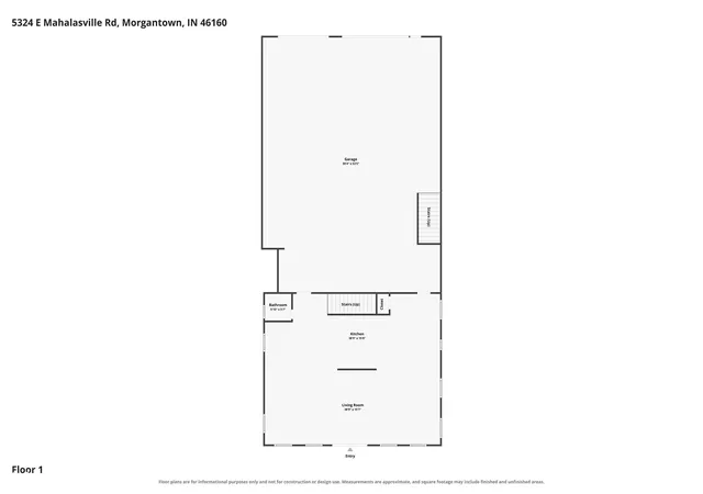 5th image of 5324 E Mahalasville Rd, Morgantown, IN 46160 | MLS# 22120094