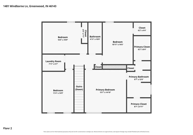 42nd image of 1481 Windborne Ln, Greenwood, IN 46143 | MLS# 22120139