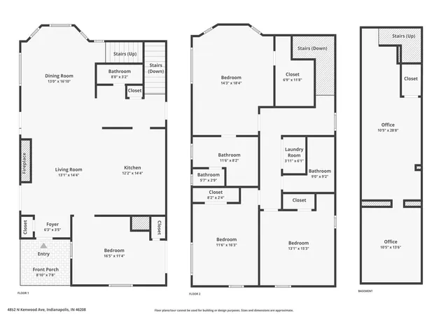 59th image of 4852 N Kenwood Ave, Indianapolis, IN 46208 | MLS# 22120197