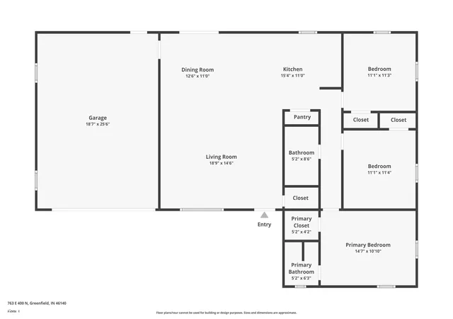 2nd image of 763 E 400 N, Greenfield, IN 46140 | MLS# 22120551
