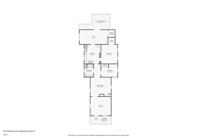 5th image of 321 W Mechanic St, Shelbyville, IN 46176 | MLS# 22121009