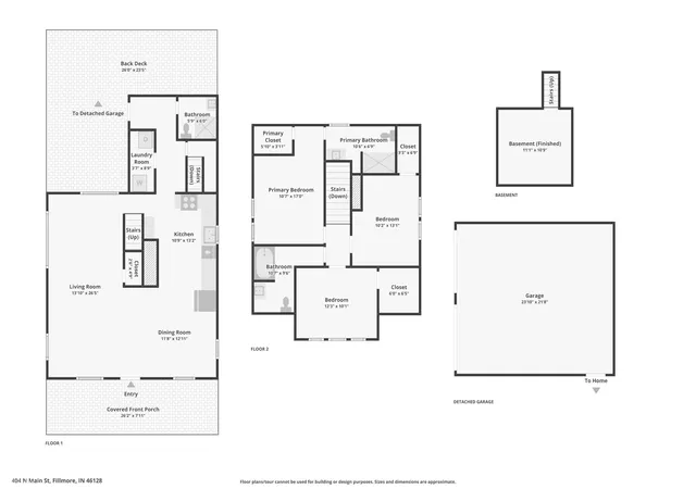 39th image of 404 N Main St, Fillmore, IN 46128 | MLS# 22121151