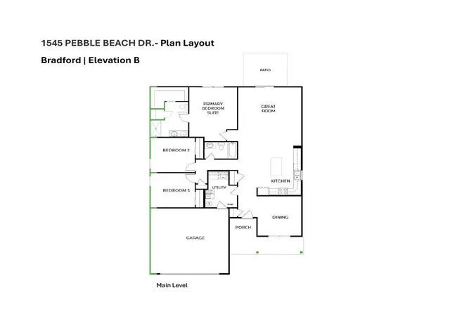 2nd image of 1545 Pebble Beach Dr, Pendleton, IN 46064 | MLS# 22121169