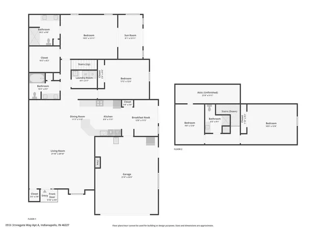 50th image of 8936 Stonegate Wy #A, Indianapolis, IN 46227 | MLS# 22121237
