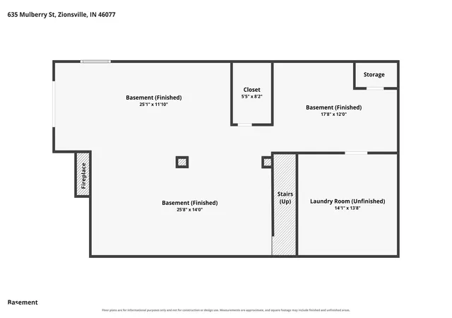 60th image of 635 Mulberry St, Zionsville, IN 46077 | MLS# 22121667
