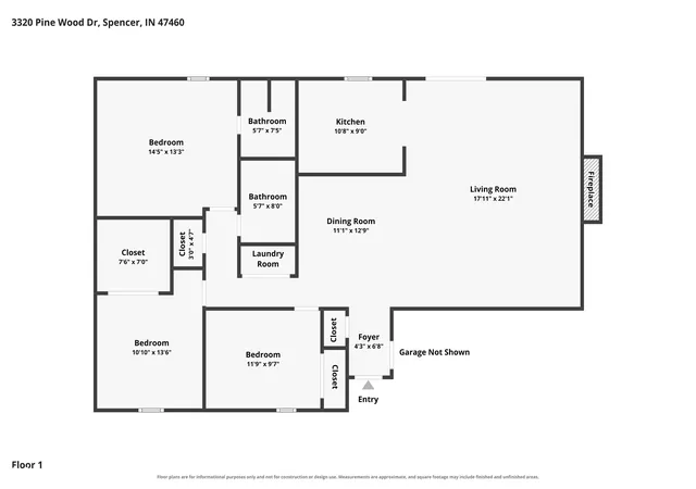 Photo 2 of Sale Pending at 3320 Pine Wood Dr, Spencer, IN 47460 | MLS# 22122028 | Listing updated on 2026-09-01