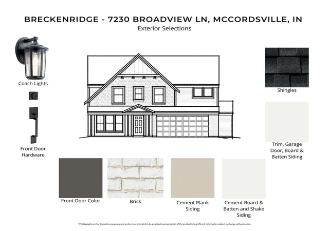 Photo 2 of Sale Pending at 7230 Broadview Ln, Mc Cordsville, IN 46055 | MLS# 22122515 | Listing updated on 2026-10-09