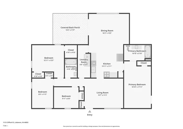Photo 40 of Single family home for sale at 1113 Clifford Ct, Lebanon, IN 46052 | MLS# 22122963 | Listing updated on 2026-10-09