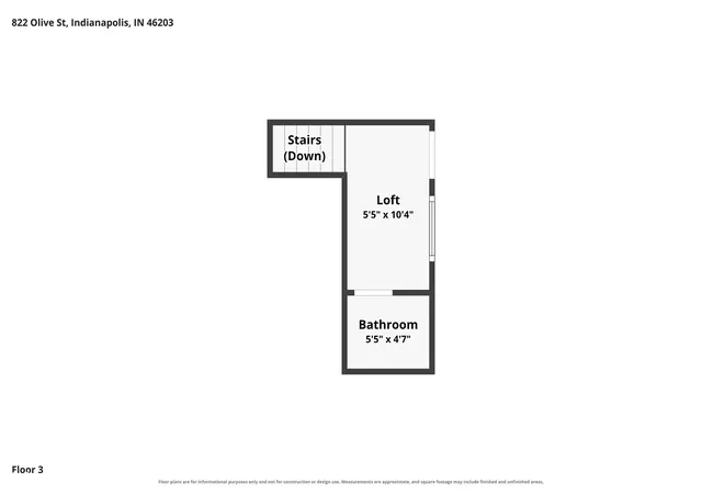 Photo 73 of Single family home for sale at 822 Olive St, Indianapolis, IN 46203 | MLS# 22123092 | Listing updated on 2026-08-28