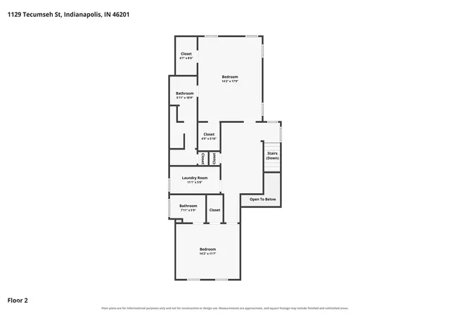 Photo 56 of Single family home for sale at 1129 Tecumseh St, Indianapolis, IN 46201 | MLS# 22123105 | Listing updated on 2026-09-14