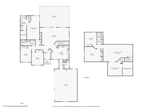 Photo 32 of Single family home for sale at 2819 Bloomsbury S, Greenwood, IN 46143 | MLS# 22124368 | Listing updated on 2026-09-06