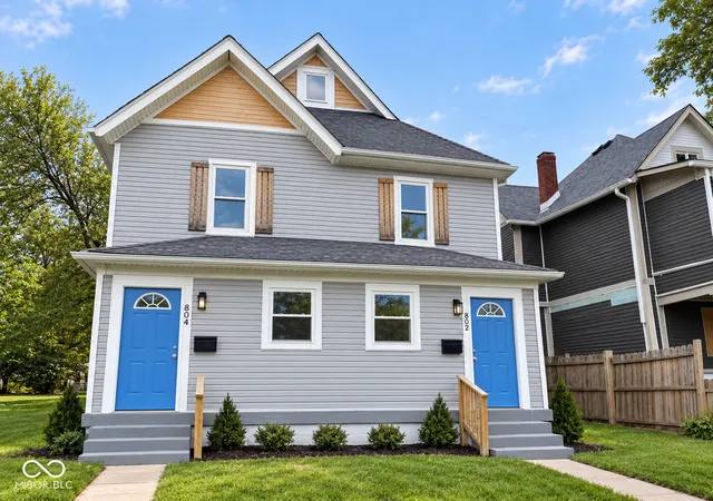 Multi family home for sale at 802 Udell St, Indianapolis, IN 46208 | MLS# 22124804