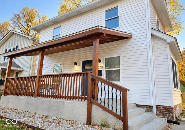 Photo 1 of Single family home for sale at 1370 N Ewing St, Indianapolis, IN 46201 | MLS# 22125366 | Listing updated on 2026-09-25