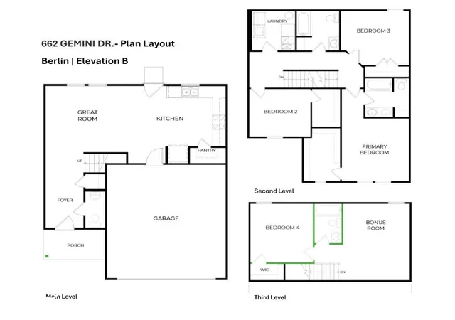 Photo 1 of Single family home for sale at 662 Gemini Dr, Jamestown, IN 46147 | MLS# 22125450 | Listing updated on 2026-09-25