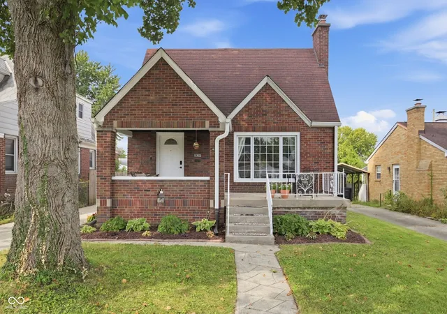 Single family home for sale at 1324 N Leland Ave, Indianapolis, IN 46219 | MLS# 22125989