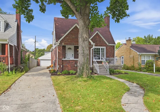Photo 1 of Single family home for sale at 1324 N Leland Ave, Indianapolis, IN 46219 | MLS# 22125989 | Listing updated on 2026-10-02