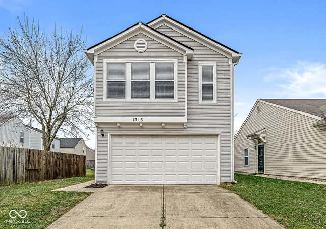 Photo 1 of Single family home for sale at 1316 Freemont Ln, Greenwood, IN 46143 | MLS# 22126318 | Listing updated on 2026-09-16